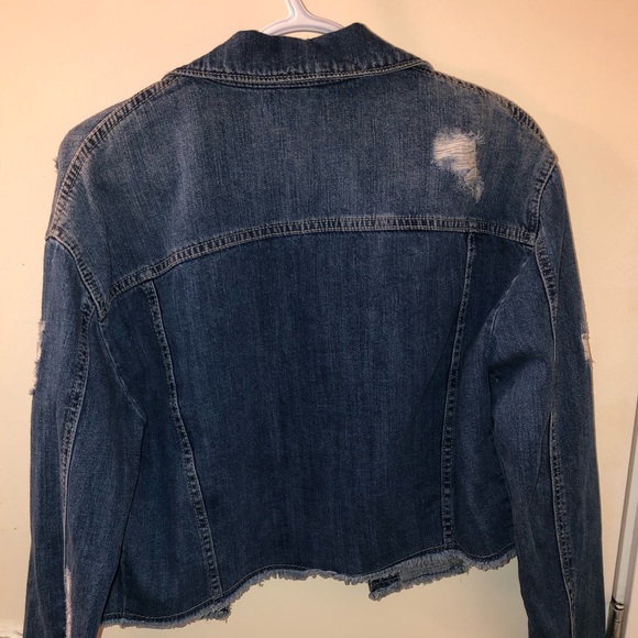 Cropped Denim Jacket - Picture 3 of 5